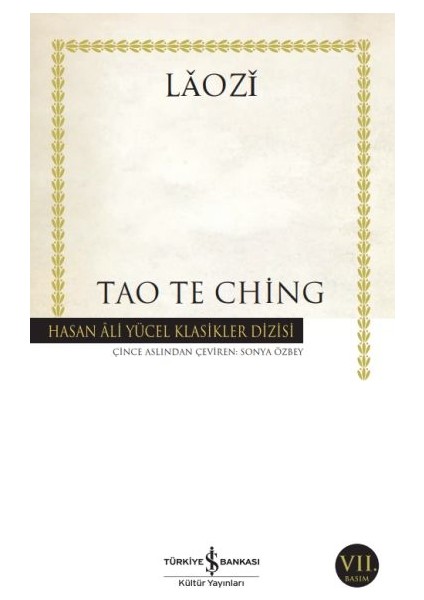 Tao Te Ching - Hasan Ali Yücel Klasikleri