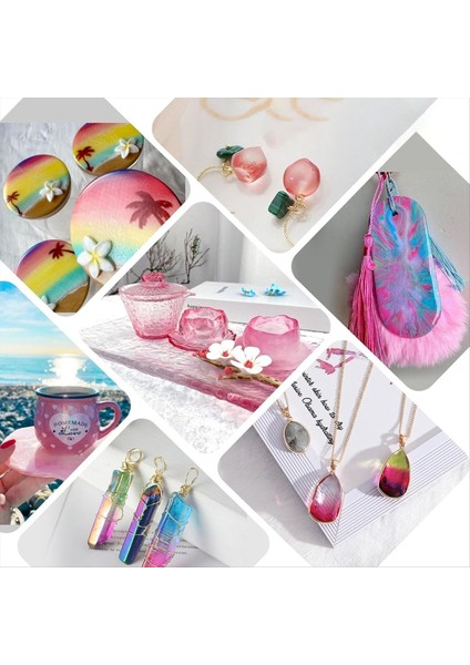 Uv Reçine 500G - Kristal Berraklığında Sert Uv Hızlı Kürlenen Epoksi Reçine Malzemeleri (Yurt Dışından) indirimleri