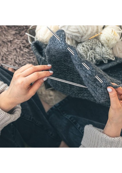 36 Parça Çift Uçlu Örgü Şişleri Seti (Yurt Dışından) fırsatları