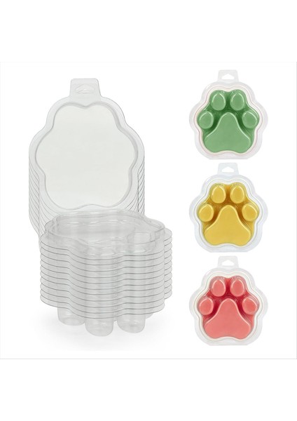 Çekirdeksiz Tart Mumlar Için 25'li Paket Mum Eritme Kalıpları (Yurt Dışından) fiyatları