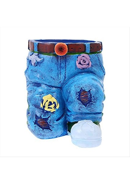 Kot Çiçek Dekoratif Saksı Çiçek Saksısı Masa Dekorasyonu (Yurt Dışından)