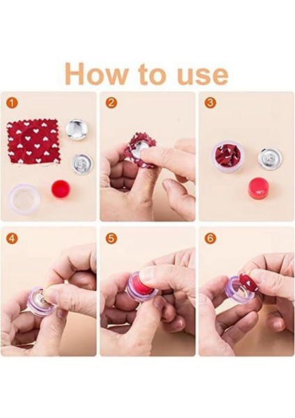 100 Set 23 mm Dikiş Düğmesi Kılıfı Seti (Yurt Dışından) fırsatları