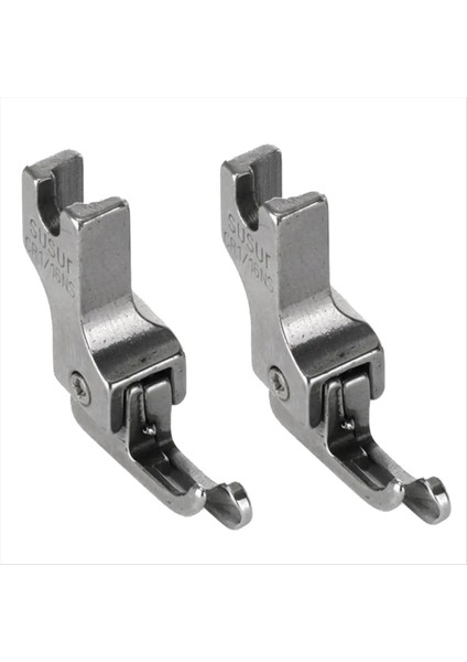 2 Adet Dar Kılavuz Kilit Dikiş Makinesi Ayağı, Cr1 / 16NS (0,2) (Yurt Dışından)