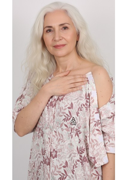 Cure Adaptif Ameliyat Sonrası Baskılı Tedavi ve Hasta Bakım Kıyafeti Kateter - Port ve Damar Yolu Tedavisinde Kullanılabilir indirimleri