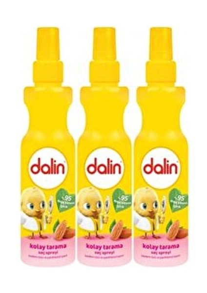 Kolay Tarama Spreyi Badem Yağlı 200 ml x 3 Adet Kolay Kullanım İçin Özel fiyatları