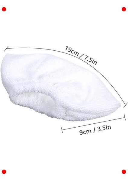 Buharlı Temizleyici Uyumlu Yedek Mop Seti (6 Parça) indirimleri