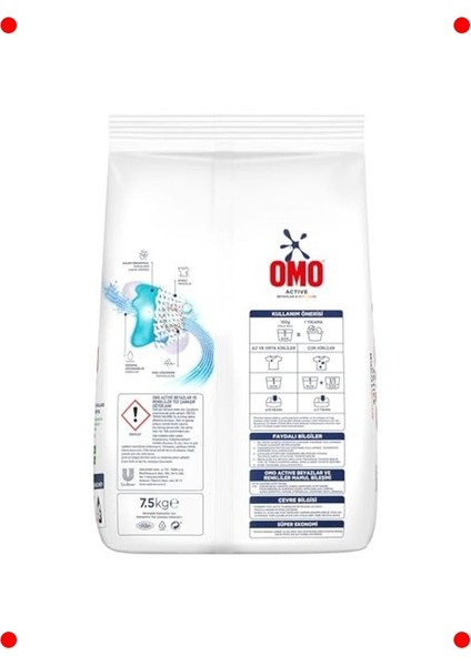 Beyazlar & Renkliler Için Toz Çamaşır Deterjanı 7.5 kg modelleri