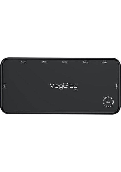 4K HDMI 2.0 Görüntü Seçici 5 Giriş 1 Çıkış Kumandalı Switch