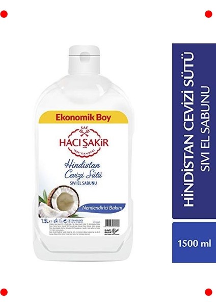 Hindistan Cevizi Sütü Kokulu Sıvı El Sabunu 1500 ml fiyatları