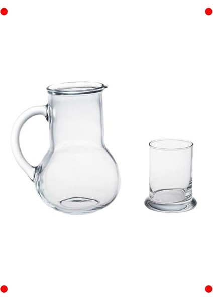 Oasis Cam Su Takımı Seti - Hediye Kutulu fiyatları