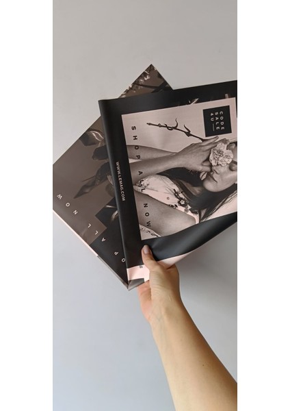 Be In Trend Çiçek Ambalaj Kağıdı 5’li – Yazılı ve Kadın Figürlü Tasarım fiyatları