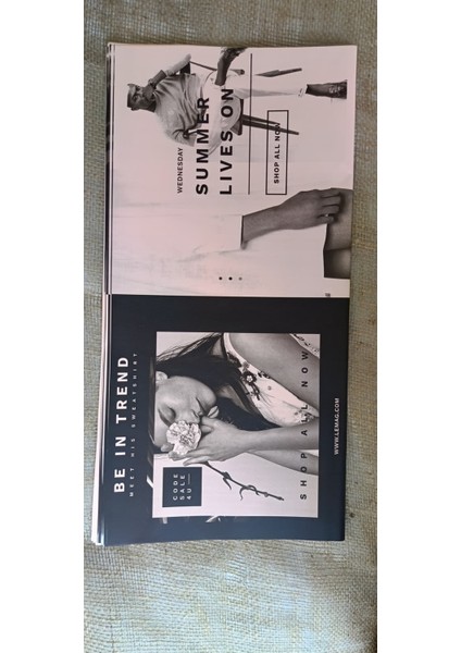 Be In Trend Çiçek Ambalaj Kağıdı 5’li – Yazılı ve Kadın Figürlü Tasarım