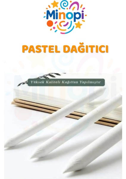 Pastel Dağıtıcı Gölgelendirme Kalemi 3'lü 1 Paket Kaynaştırma Kalemi Kara Kalem Dağıtıcı Kalem Kağıt fiyatları