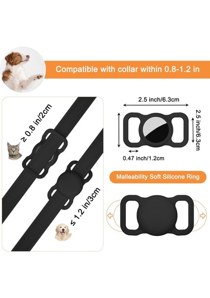 Apple Airtag Kılıf Evcil Hayvan Için Boyun Tasma Aparatı Lila fiyatları