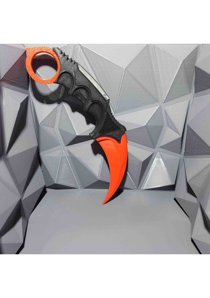 Karanbit Tarzı Dekoratif Koleksiyon Ürünü – Kırmızı Renk – 3D Baskı Koleksiyon Ürünü fiyatları