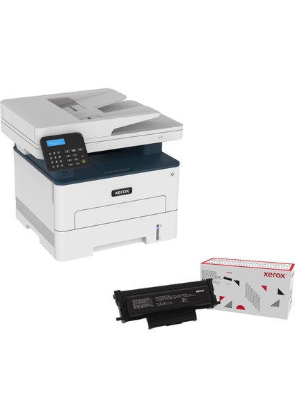 B225V_DNI A4 34 Ppm Siyah Beyaz Çok Fonksiyonlu Laser Yazıcı ve 006R04403 B230/B225/B235 3000 Sayfa Black Toner