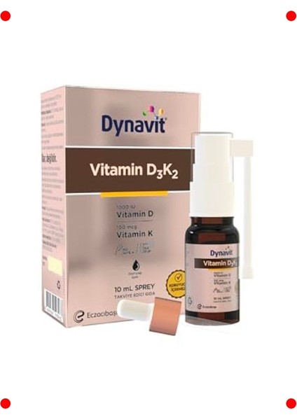 D3 ve K2 Vitamin Takviyesi
