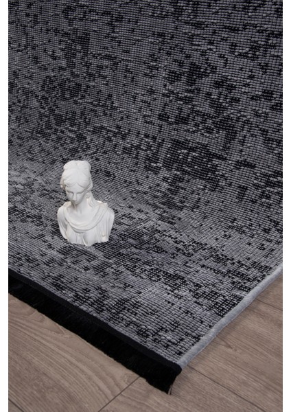 Gri Şönil Kilim Halı – Salon, Oturma Odası, Çocuk Odası ve Mutfak Yolluk Makine Dokuma Hasır/sisal Desen