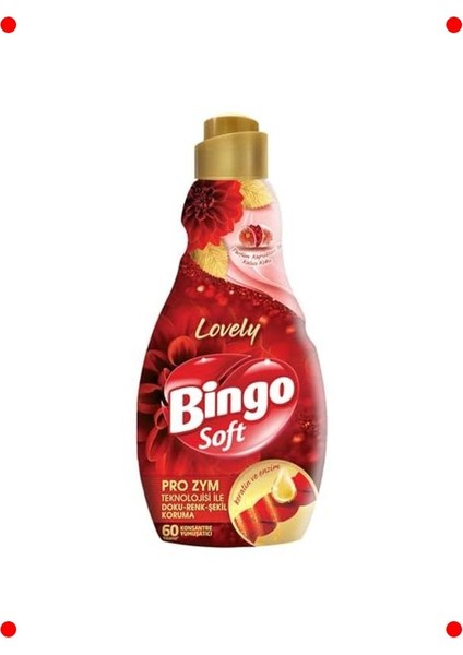 Konsantre Çamaşır Yumuşatıcısı Lovely Esansı 1440 ml