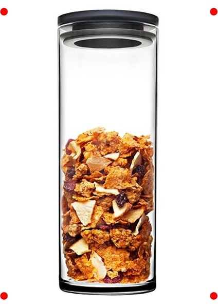 2'li Cam Kavanoz Seti (1230 Ml) modelleri