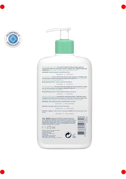 Normal ve Yağlı Ciltler Için Köpüren Temizleyici modelleri