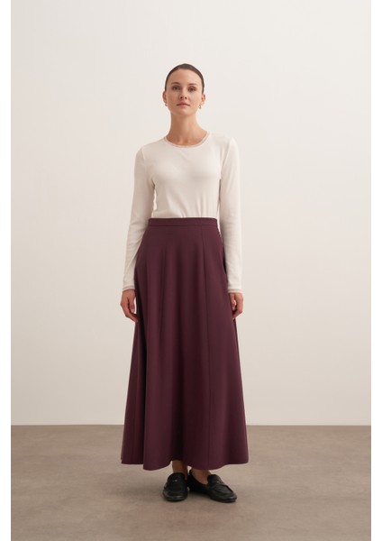 Dikiş Detaylı Etek