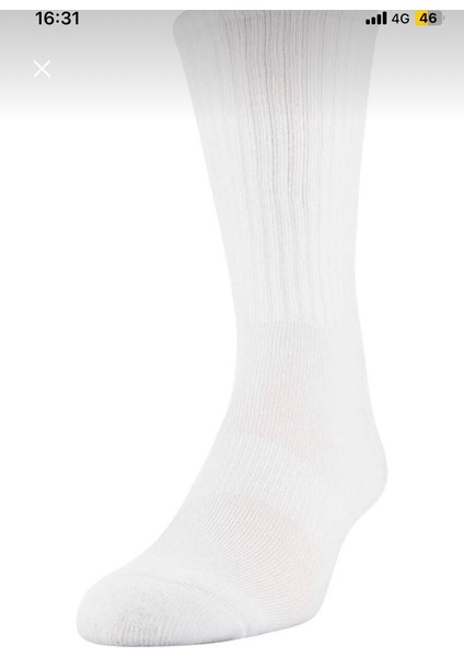 6’lı Beyaz Fitilli Erkek Tenis Çorap Seti – Pamuklu Spor Çorap fiyatları