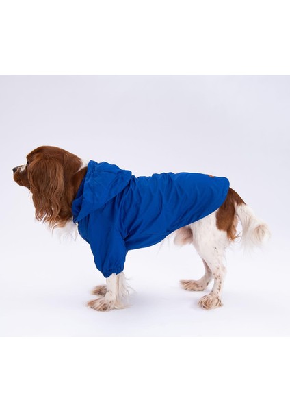 Mavi Mont Köpek Mont Köpek Kıyafeti Köpek Yağmurluğu(Küçük-Büyük Irklar)