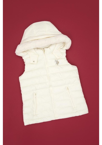 TOLEDO25K U.s Polo Assn. Kız Çocuk Yelek PU-8052 Inci indirimleri