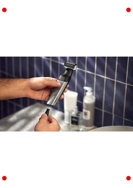 Duşa Uygun Hassas Vücut Tıraş Makinesi modelleri