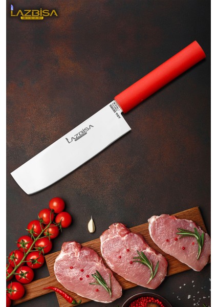 Asia Serisi Mutfak Bıçak Nakiri Şef Bıçağı Et Ekmek Sebze Salata Şef Bıçağı Hds-19