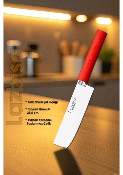 Asia Serisi Mutfak Bıçak Nakiri Şef Bıçağı Et Ekmek Sebze Salata Şef Bıçağı Hds-19 fiyatları