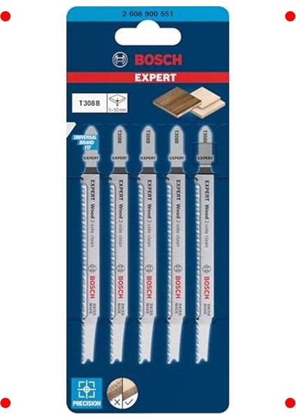 Çift Taraflı Ahşap Dekupaj Testere Bıçakları Seti fiyatları