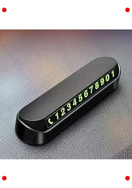 Fosforlu Geçici Park Telefon Numaratör Kartı