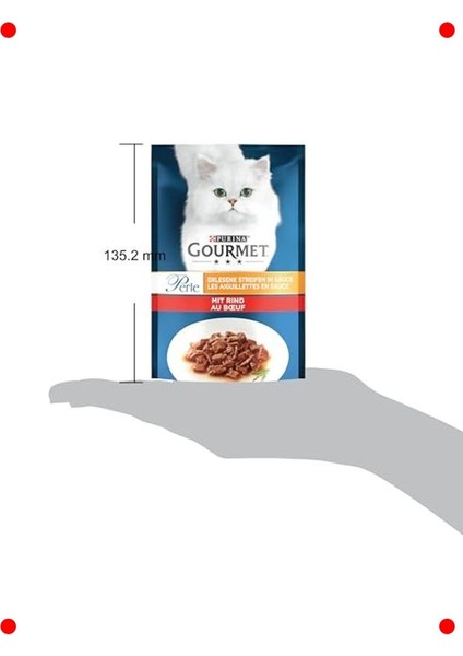 Izgara Sığır Etli Yaş Kedi Maması (26 x 85 Gr) fırsatları