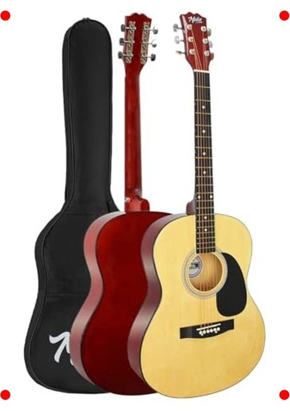 Yetişkinler Için Doğal Akustik Gitar Seti (40 Inç) fiyatları
