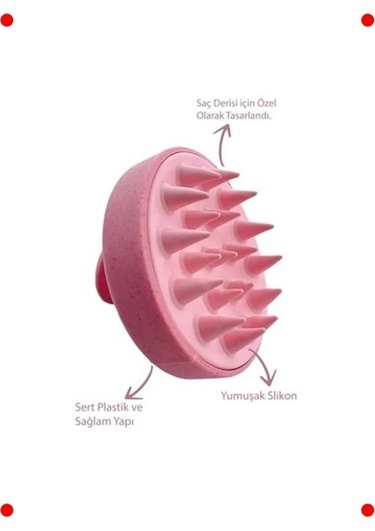 Silikon Saç Derisi Masaj ve Şampuan Fırçası fiyatları
