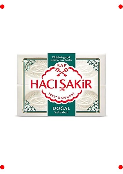 Geleneksel Doğal Beyaz Kalıp Sabun - 4X200G