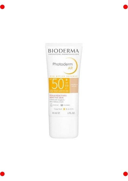 Kızarıklık Karşıtı Renkli SPF50+ Yüz Güneş Kremi