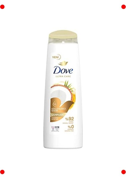 Güçlendirici Bakım Saç Şampuanı Hindistan Cevizi Yağı 400 ml