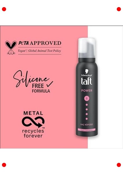 Güçlü Tutuşlu Saç Köpüğü Kaşmir Etkili 150 ml fırsatları