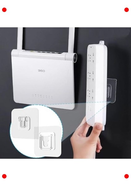 10 Çift Delmesiz Güçlü Yapışkanlı Asma Aparatı indirimleri