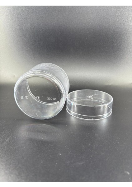 Şeffaf-Kapaklı Kristal Tatlı KASESI-330 cc modelleri