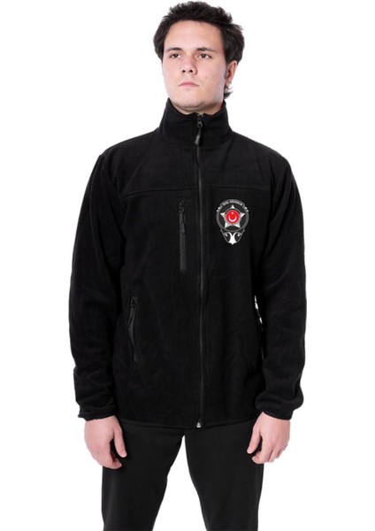 Özel Güvenlik Üç Cepli Polar Mont Erkek