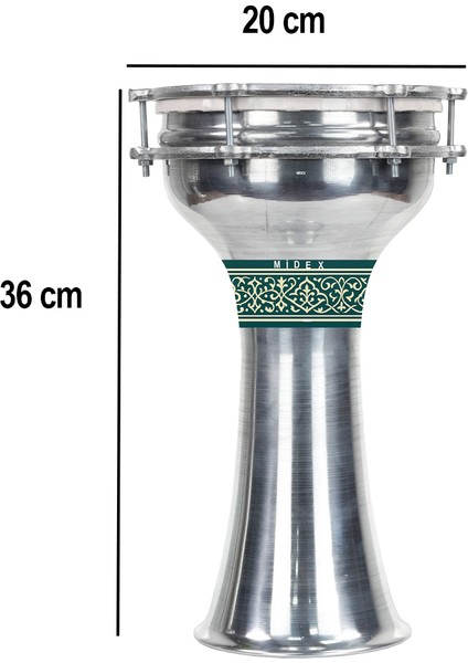 DBK-01BL Çocuklar Için1 Numara Alüminyum Darbuka SETI 30X17 CM) fiyatları