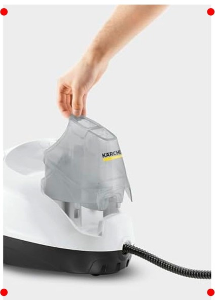 Güçlü Buharlı Temizlik Makinesi - 3.5 Bar, Beyaz modelleri