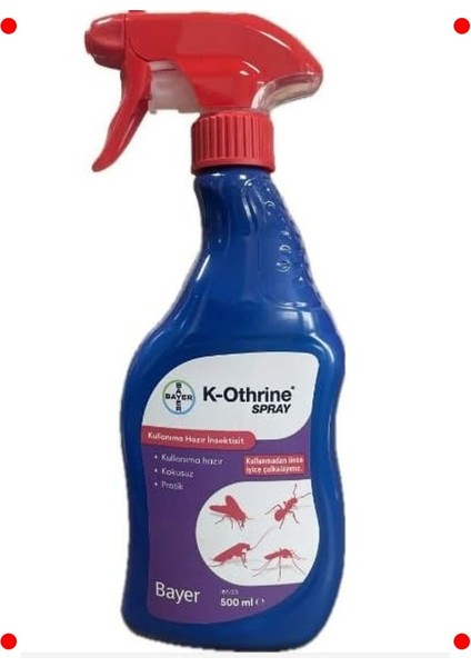 Genel Haşere Kontrolü Spreyi 1 Litre