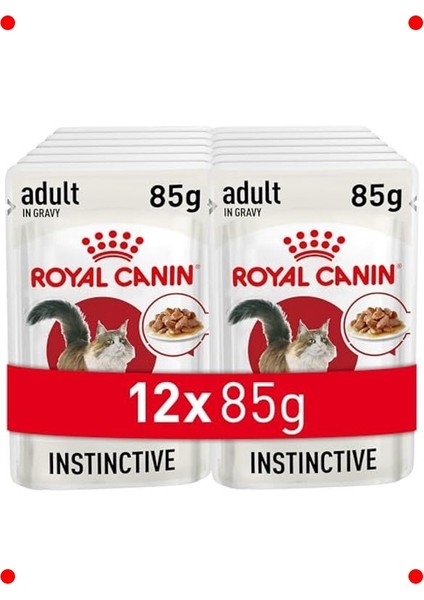 Soslu Yaş Kedi Maması 85 gr x 12 Adet