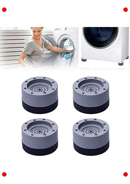 Beyaz Eşya Titreşim Önleyici Ayak 4'lü Set modelleri