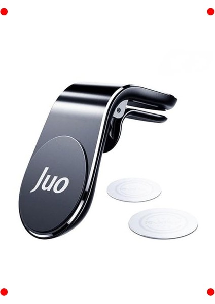 Manyetik Havalandırma Telefon Tutucu + 2 Plaka